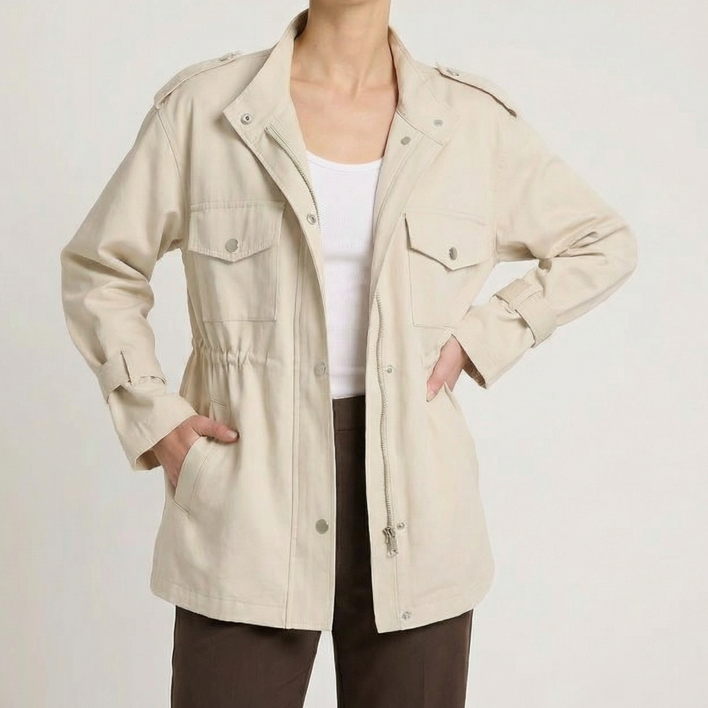 Mid Length Trench Coat