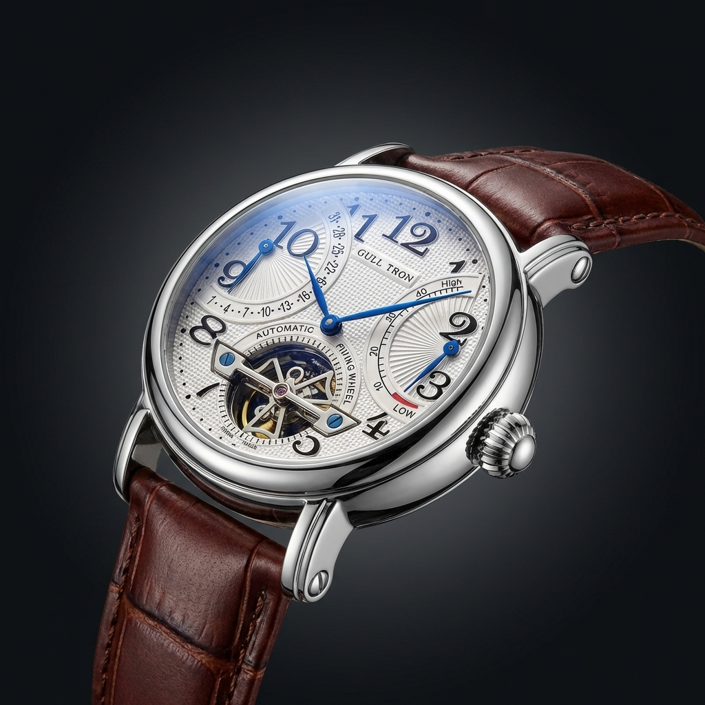 Flywheel Mechanical Wristwatch