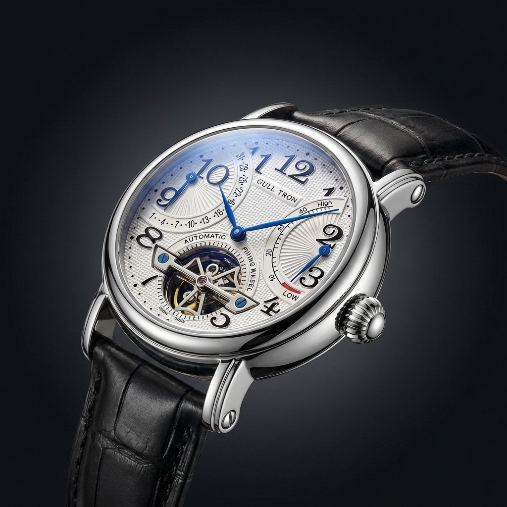 Flywheel Mechanical Wristwatch