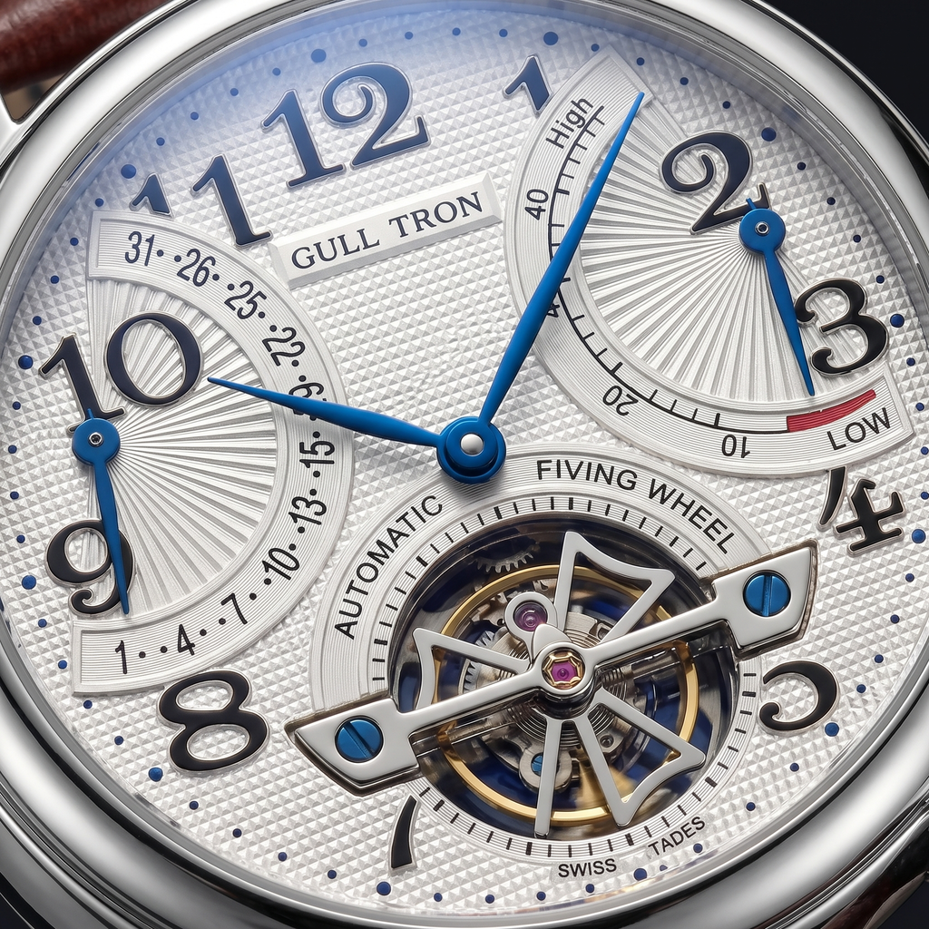 Flywheel Mechanical Wristwatch