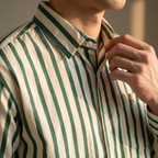 Jarge Elegant Striped Shirt