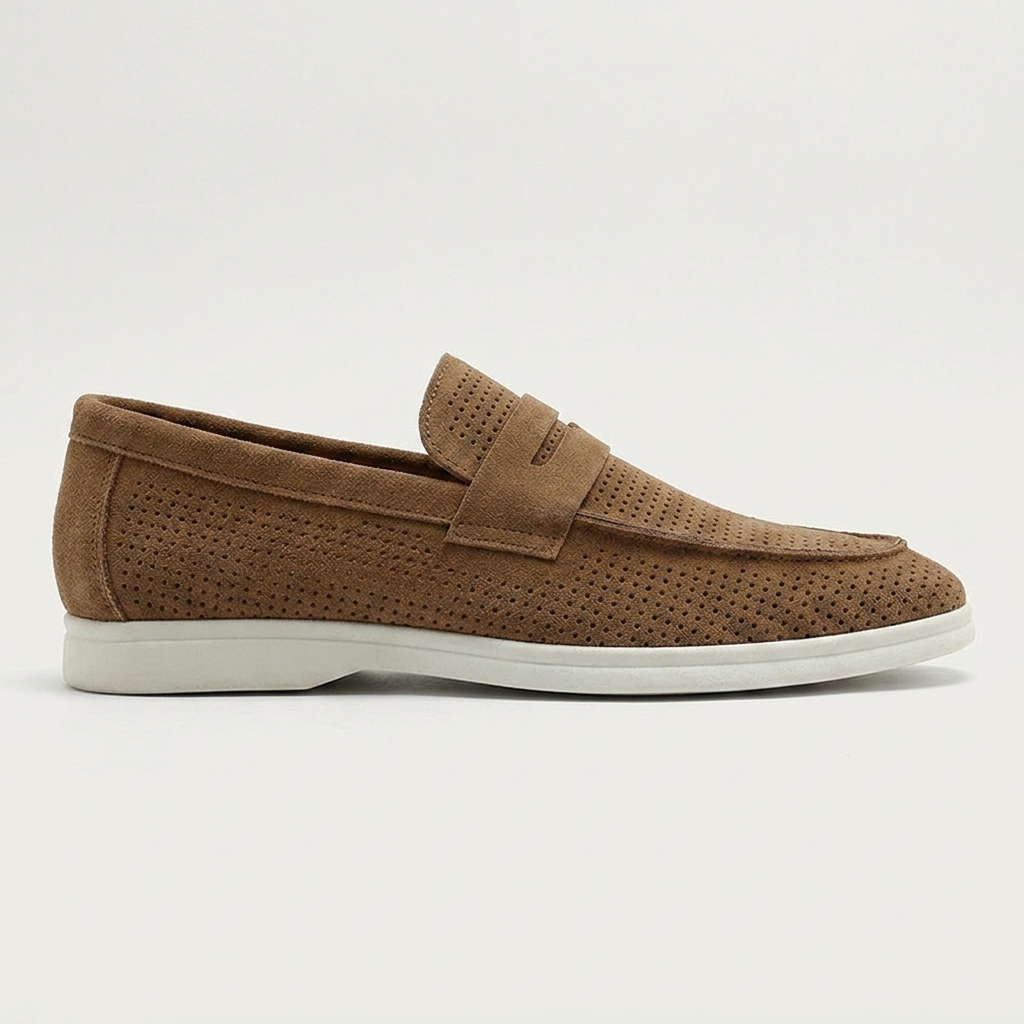 Men's Cow Suede Loafers