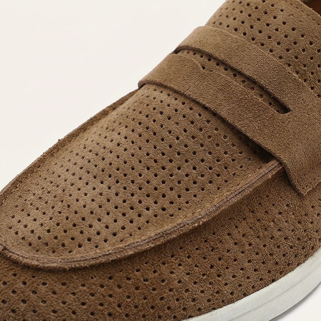 Men's Cow Suede Loafers