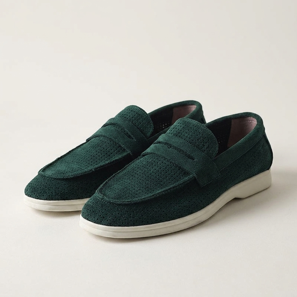 Men's Cow Suede Loafers