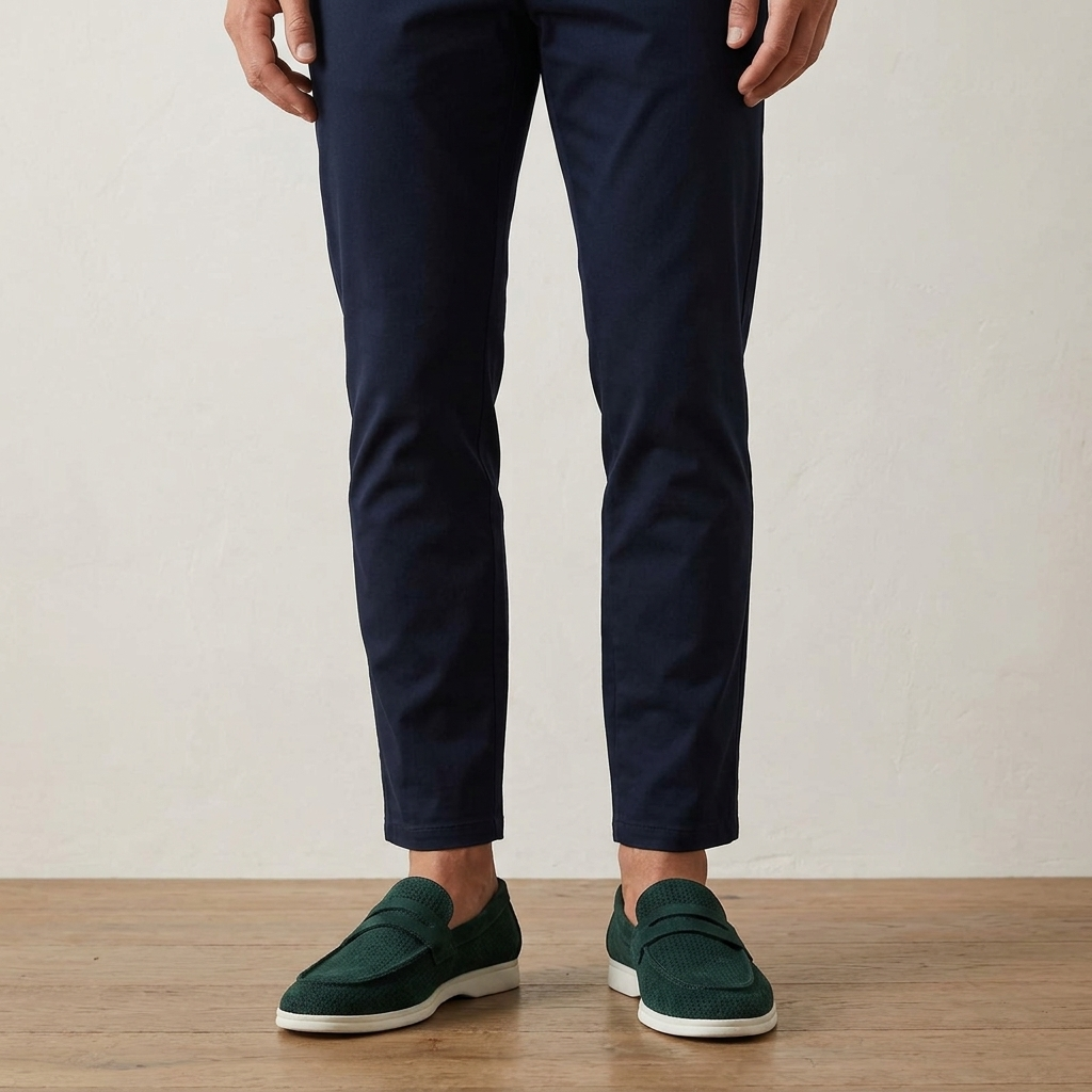 Men's Cow Suede Loafers