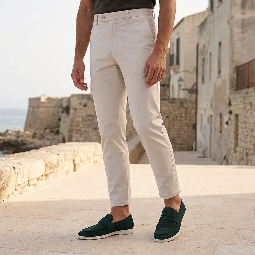 Men's Cow Suede Loafers