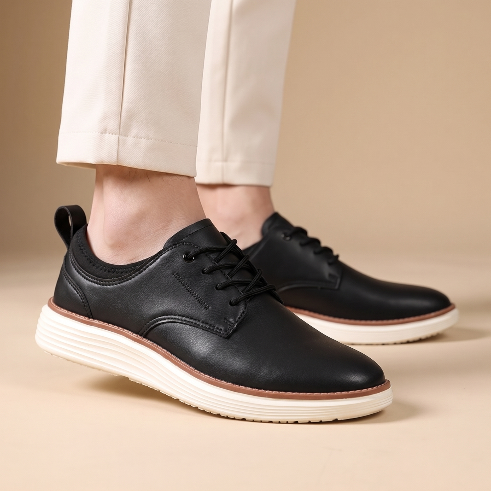 Lace-Up Skateboard Shoes