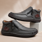 Handmade Side Zip Casual Shoes
