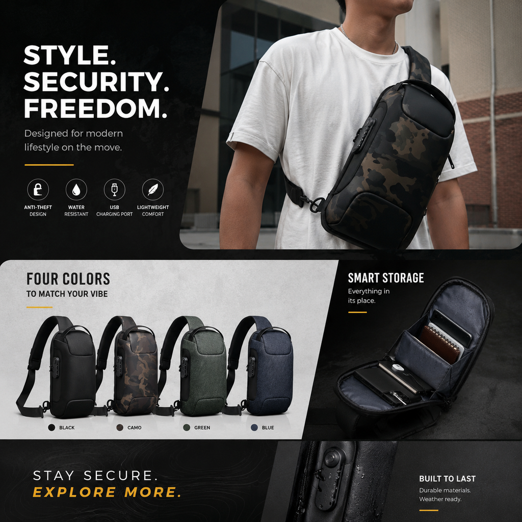 Crossbody Sling Bag