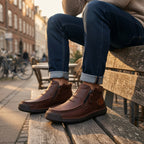 Handmade Side Zip Casual Shoes