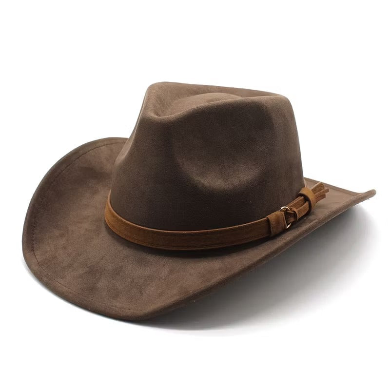Wool Blend Wide Brim
