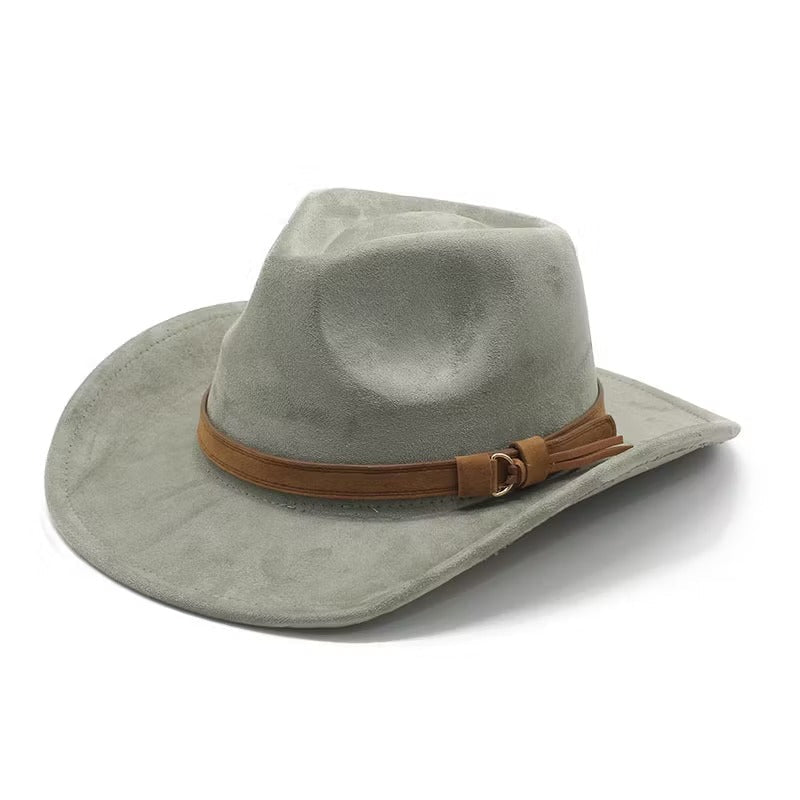 Wool Blend Wide Brim