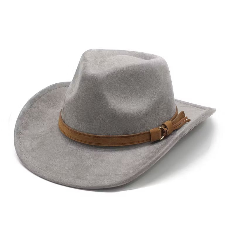 Wool Blend Wide Brim