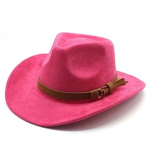 Wool Blend Wide Brim