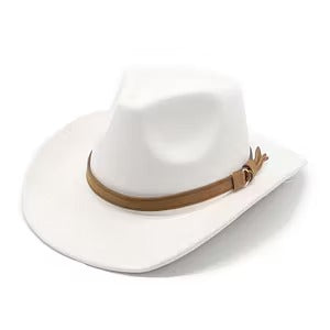 Wool Blend Wide Brim