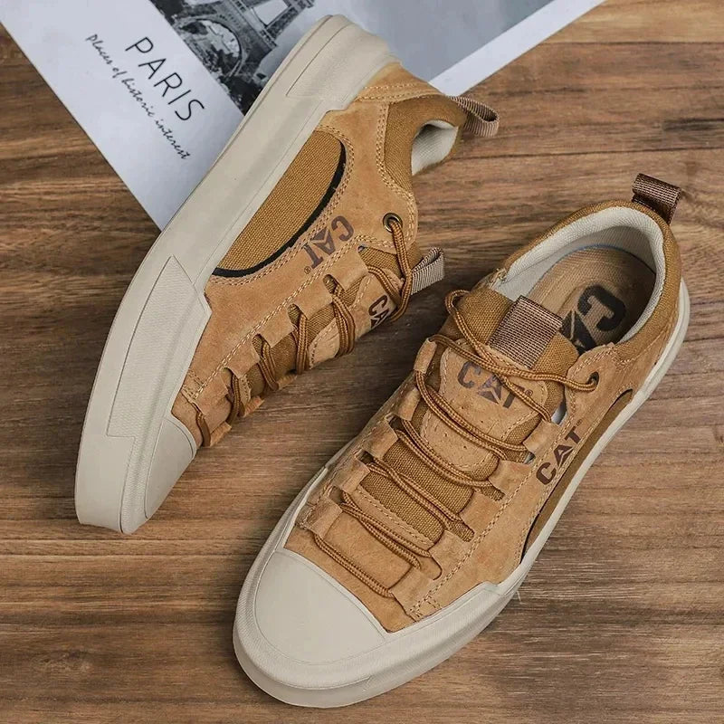 UrbanEdge Leather Sneakers