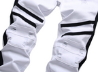 Men’s Patchwork Slim Fit Jeans