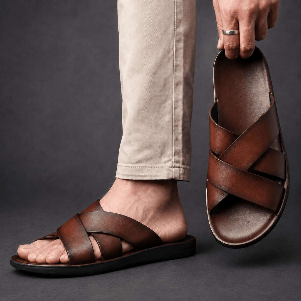 Genuine Leather Beach Sandals