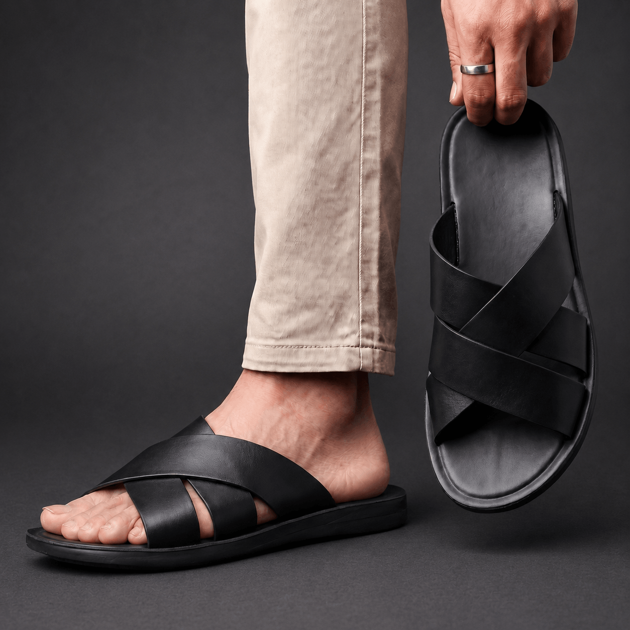 Genuine Leather Beach Sandals