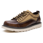 Retro Leather Canvas Shoes