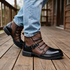 Retro Side-Zip Ankle Boots