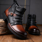 Retro Side-Zip Ankle Boots