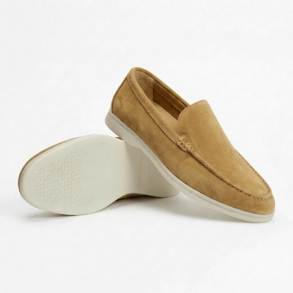 Premium Suede Slip-On Loafers