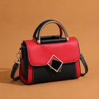 Block Crossbody Shoulder Bag