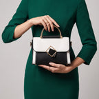 Block Crossbody Shoulder Bag