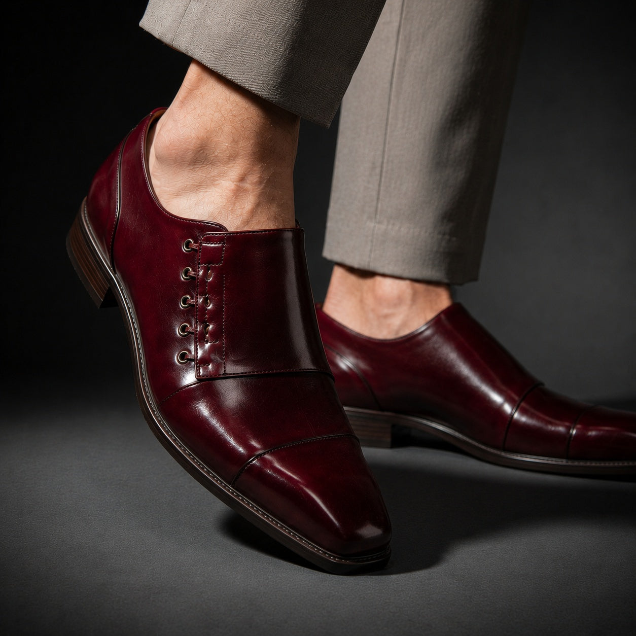 Leather Business Oxford Shoes