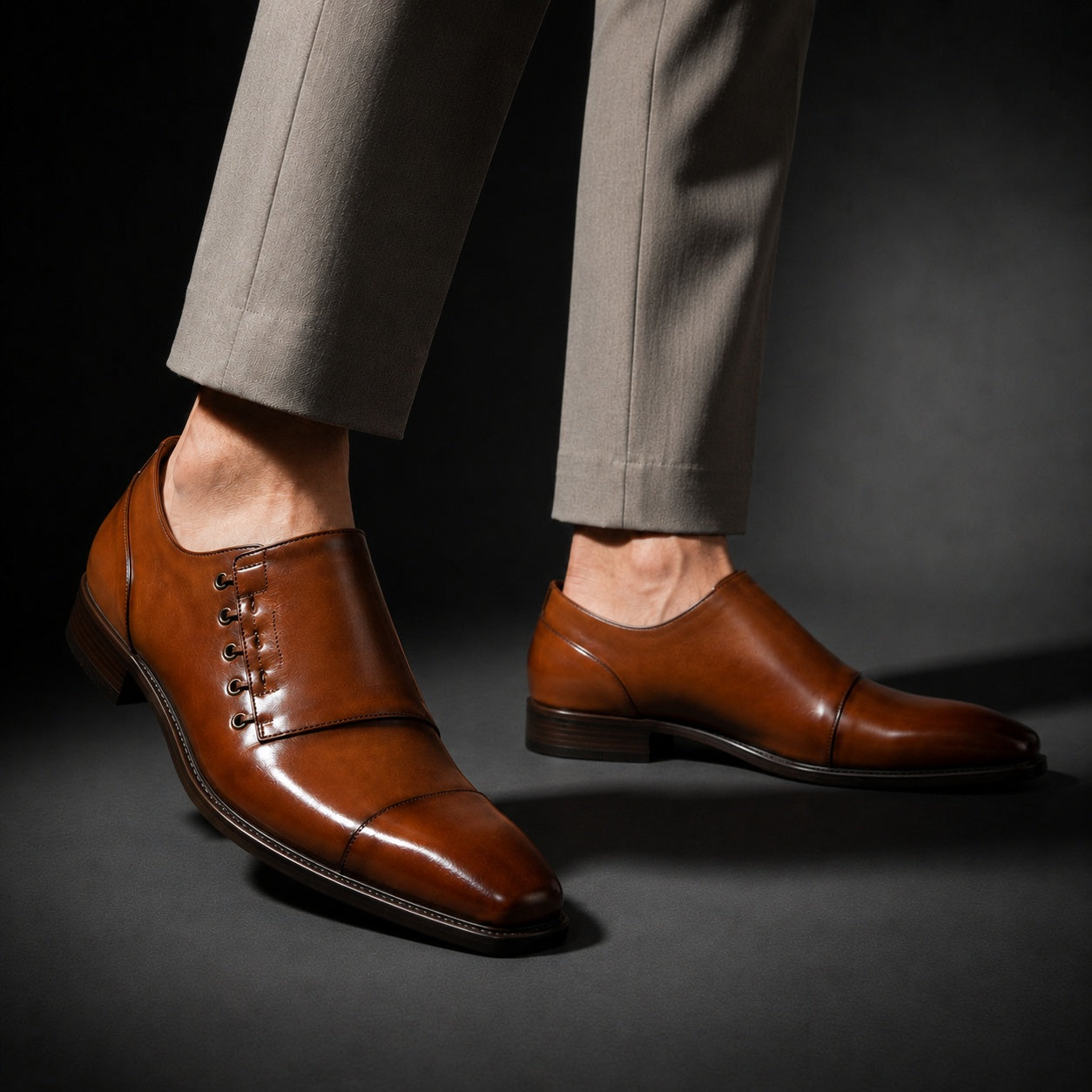 Leather Business Oxford Shoes