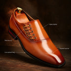 Leather Business Oxford Shoes