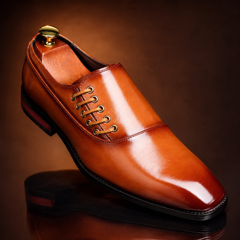 Leather Business Oxford Shoes