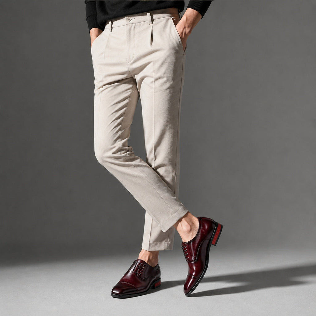 Leather Business Oxford Shoes