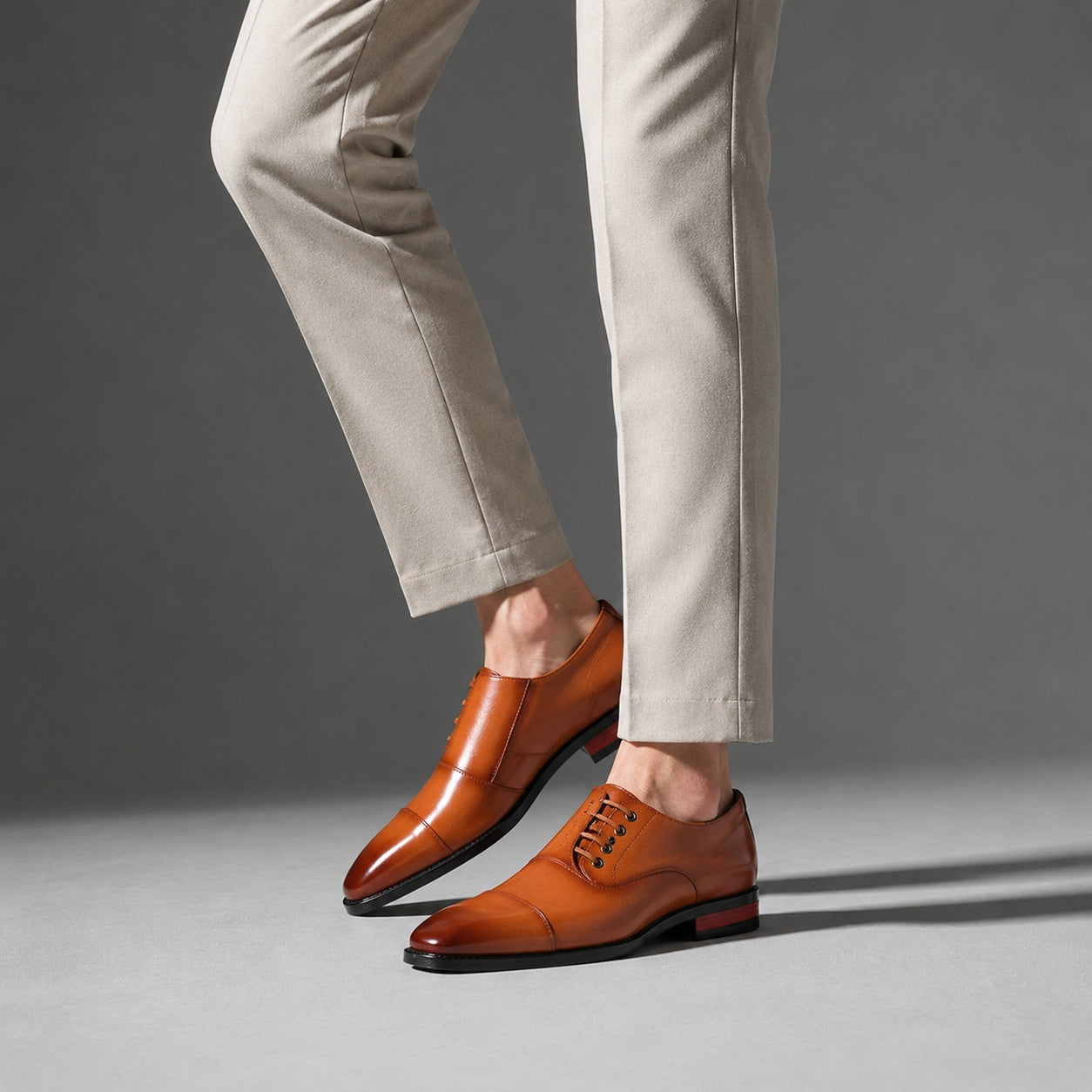 Leather Business Oxford Shoes