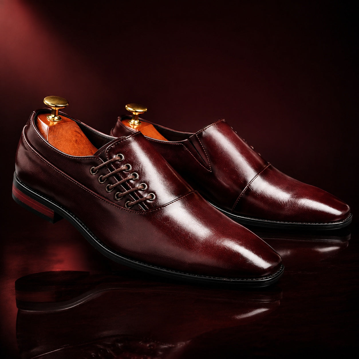 Leather Business Oxford Shoes