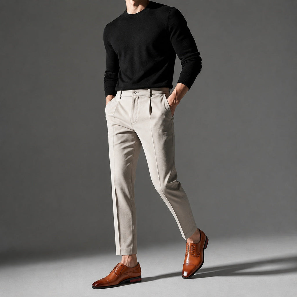 Leather Business Oxford Shoes