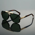 Double Bridge Pilot Sunglasses