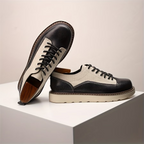 Retro Leather Canvas Shoes