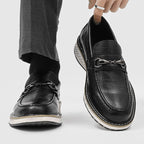 Oxford Shoes with Metal Accent