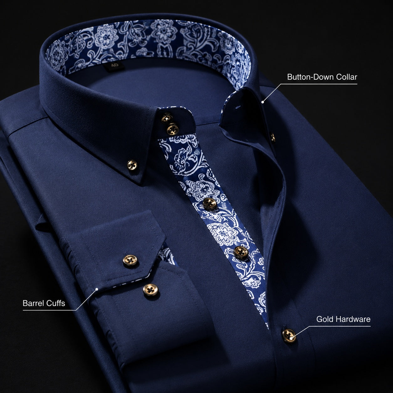 Premium Porcelain Collar Shirt