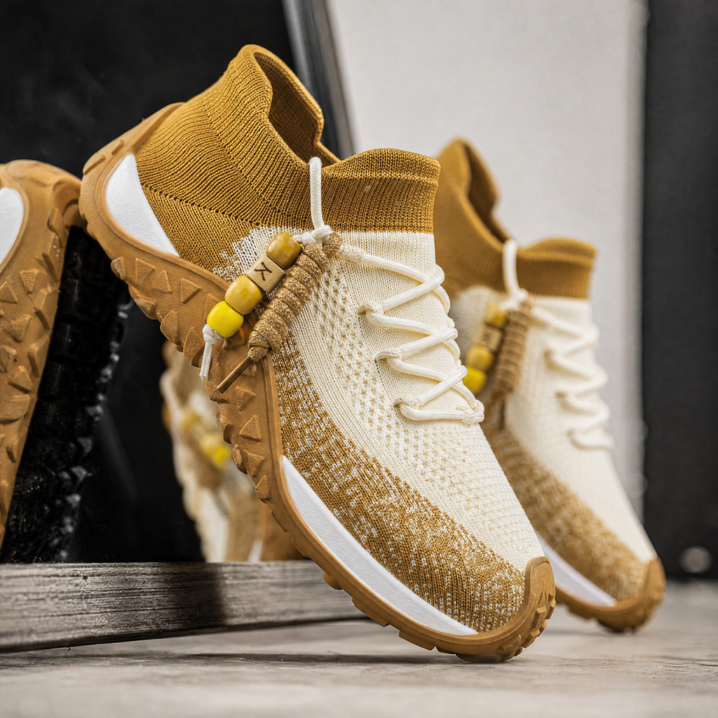 Mesh Slip-On Walking Sneakers