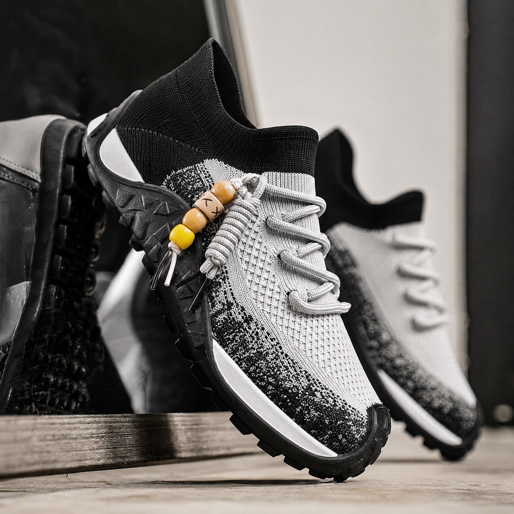 Mesh Slip-On Walking Sneakers