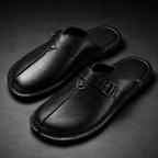 Leather Comfort Mules