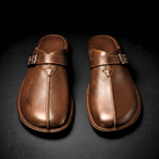 Leather Comfort Mules