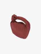 Woven Bag Mini Suede