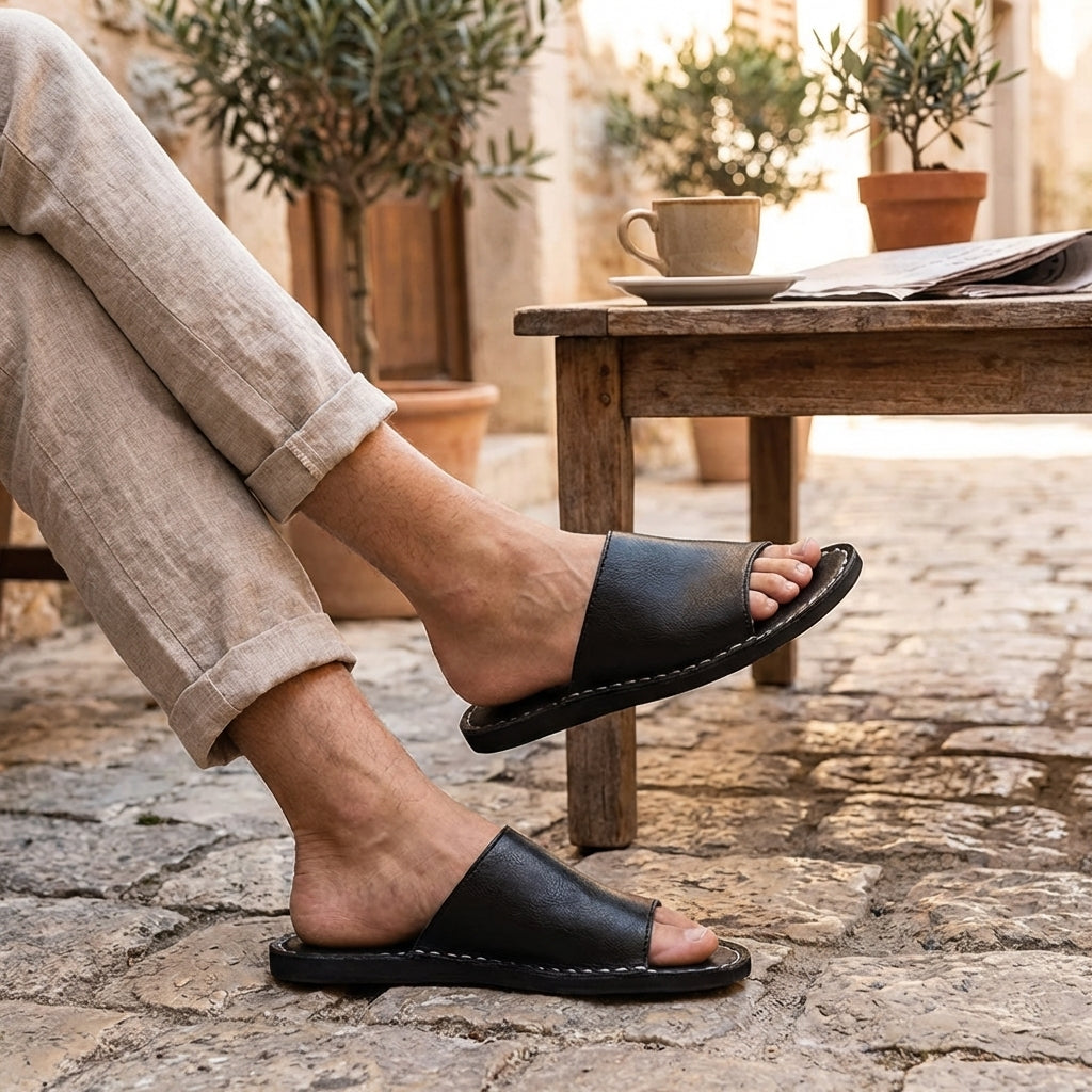 Roma Italiana Leather Sandals