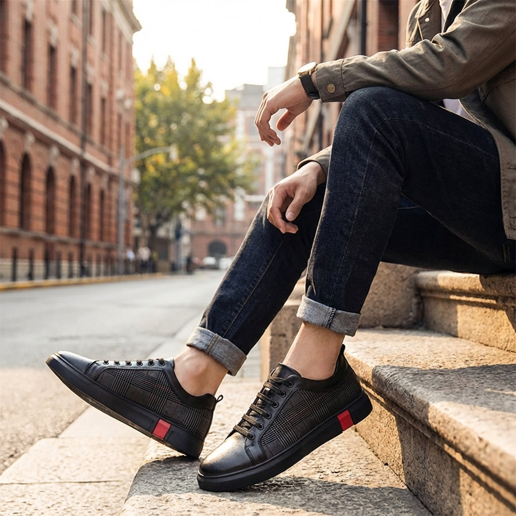 Valentino Handmade Leather Sneaker