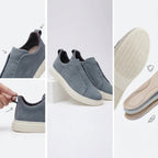 Faux Suede Slip-On Loafers