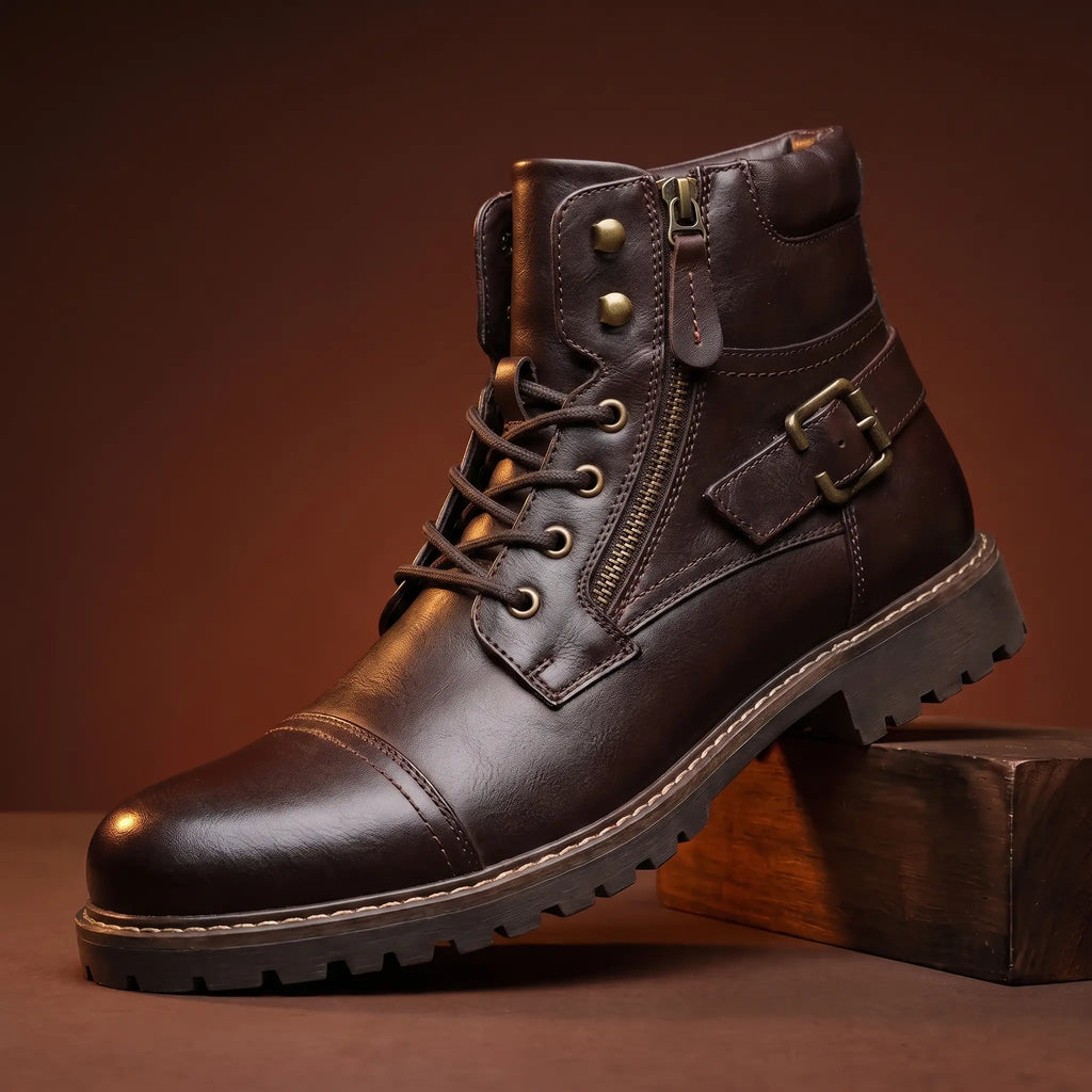 Square Heel Casual Boots